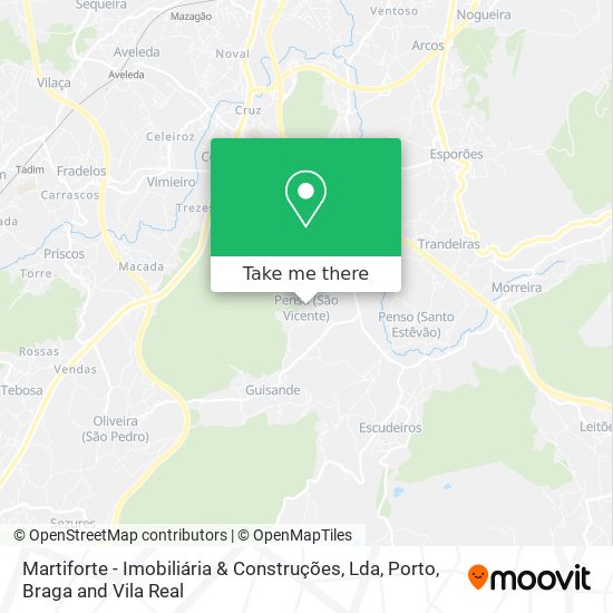 Martiforte - Imobiliária & Construções, Lda map