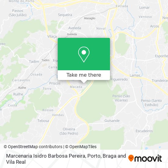Marcenaria Isidro Barbosa Pereira map