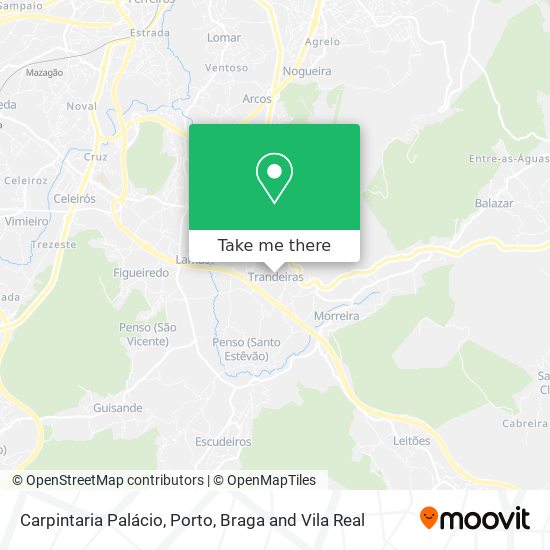 Carpintaria Palácio map