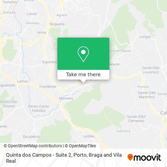Quinta dos Campos - Suite 2 map