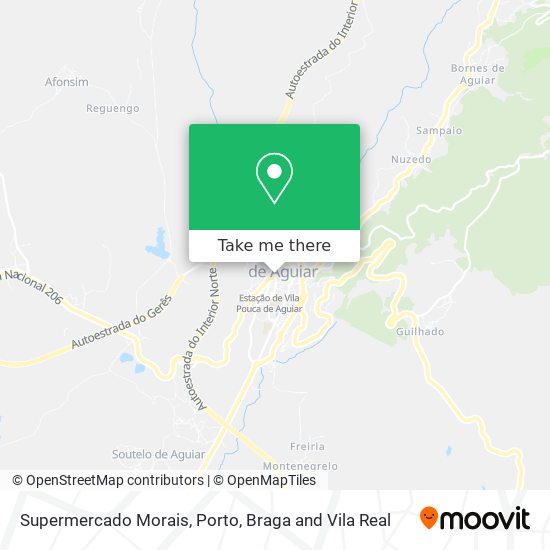 Supermercado Morais map