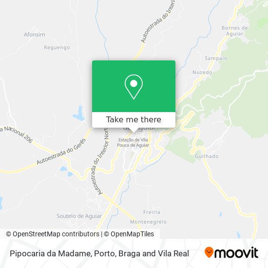 Pipocaria da Madame mapa