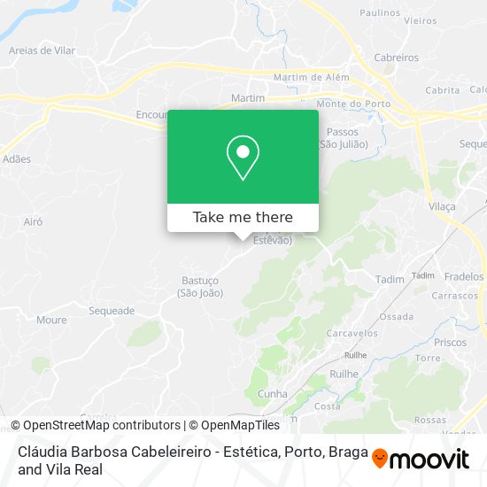 Cláudia Barbosa Cabeleireiro - Estética mapa