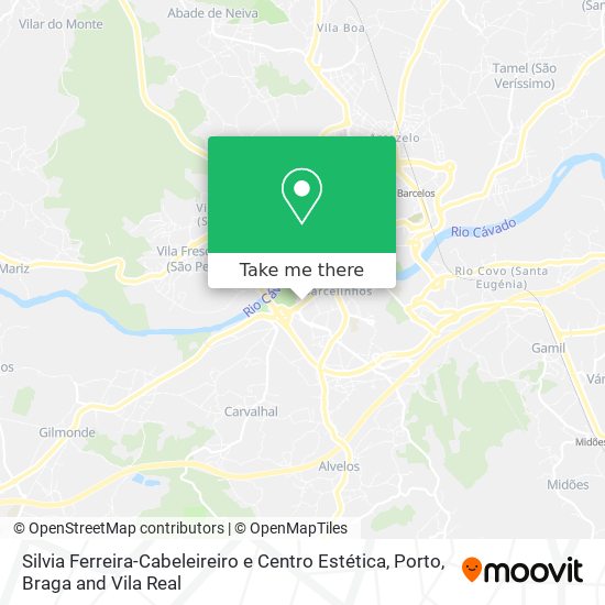 Silvia Ferreira-Cabeleireiro e Centro Estética map