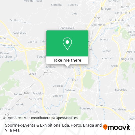 Spormex-Events & Exhibitions, Lda map