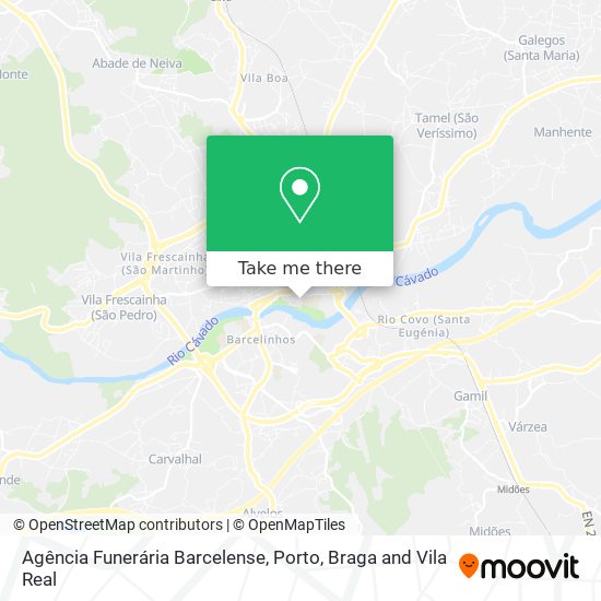 Agência Funerária Barcelense map