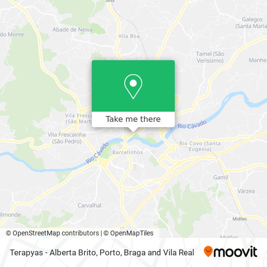 Terapyas - Alberta Brito mapa