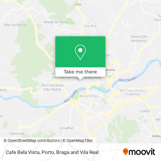 Cafe Bela Vista map