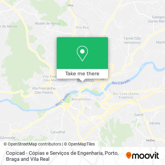 Copicad - Cópias e Serviços de Engenharia mapa