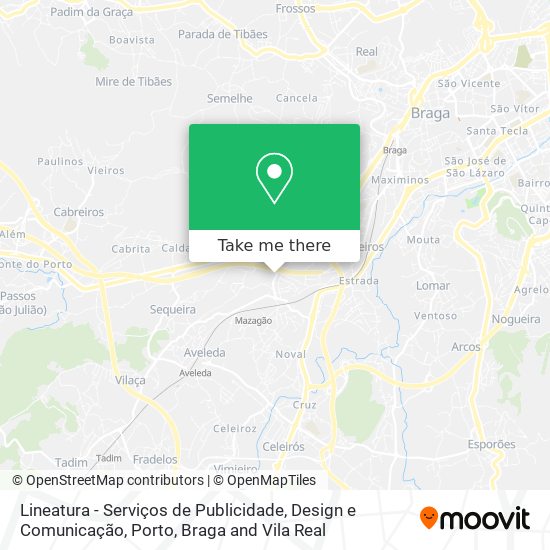 Lineatura - Serviços de Publicidade, Design e Comunicação map