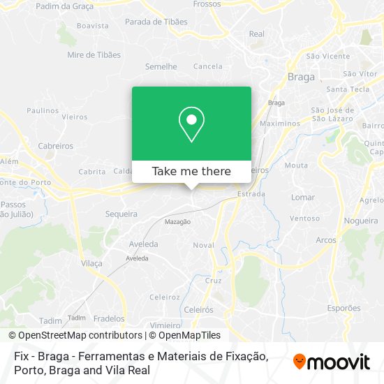 Fix - Braga - Ferramentas e Materiais de Fixação map