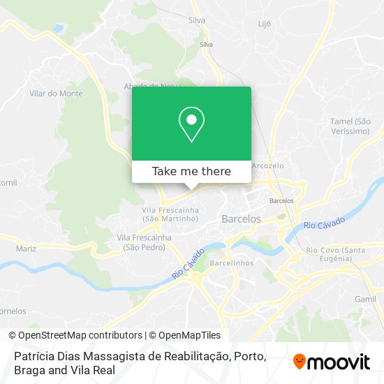 Patrícia Dias Massagista de Reabilitação map
