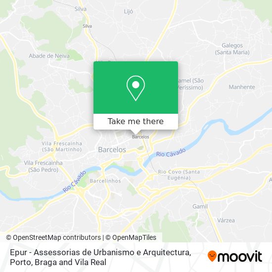 Epur - Assessorias de Urbanismo e Arquitectura map