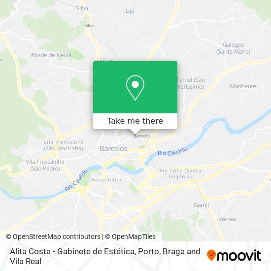 Alita Costa - Gabinete de Estética map