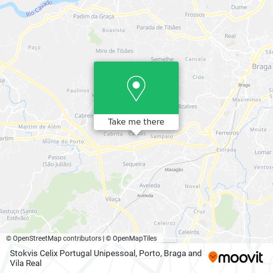 Stokvis Celix Portugal Unipessoal map