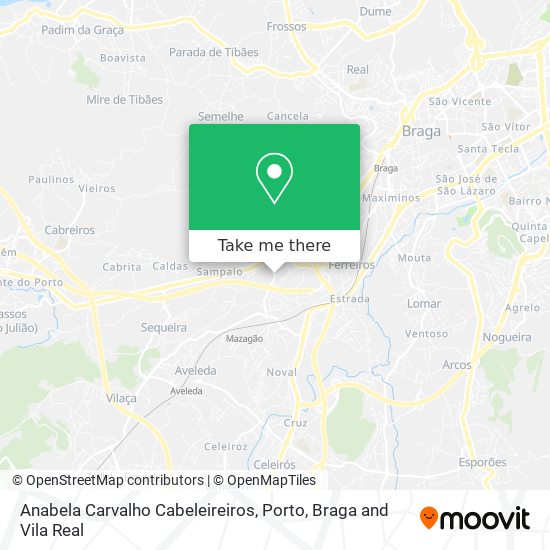 Anabela Carvalho Cabeleireiros map