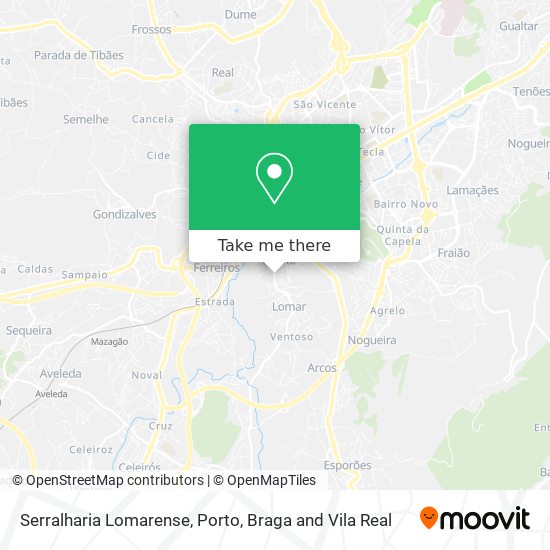 Serralharia Lomarense map