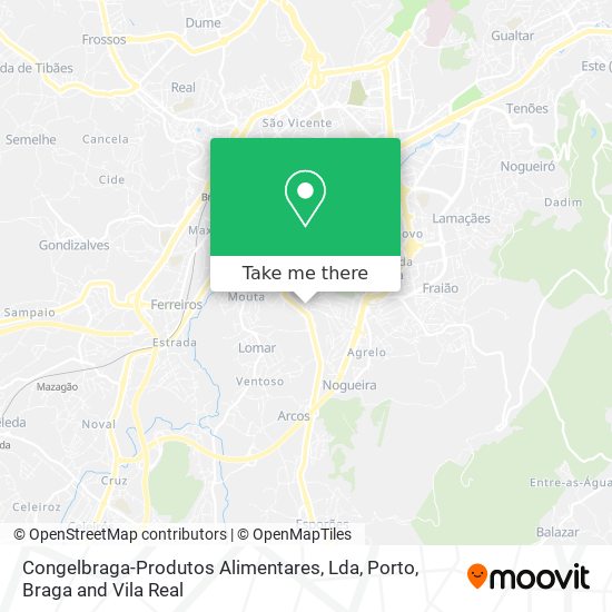 Congelbraga-Produtos Alimentares, Lda map