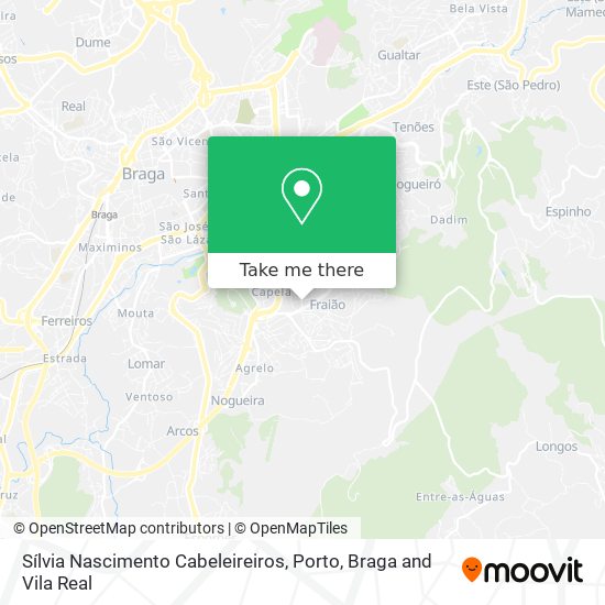 Sílvia Nascimento Cabeleireiros map