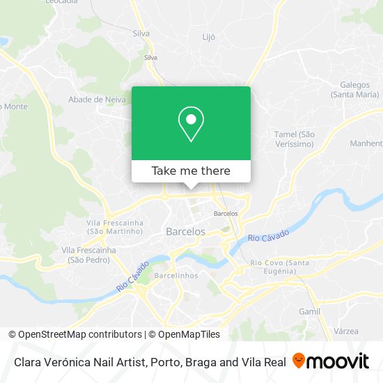 Clara Verónica Nail Artist mapa