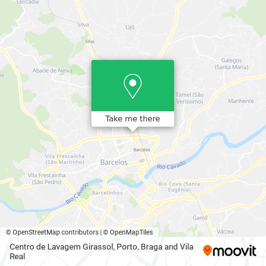 Centro de Lavagem Girassol map