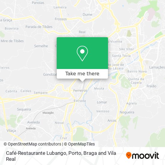 Café-Restaurante Lubango map