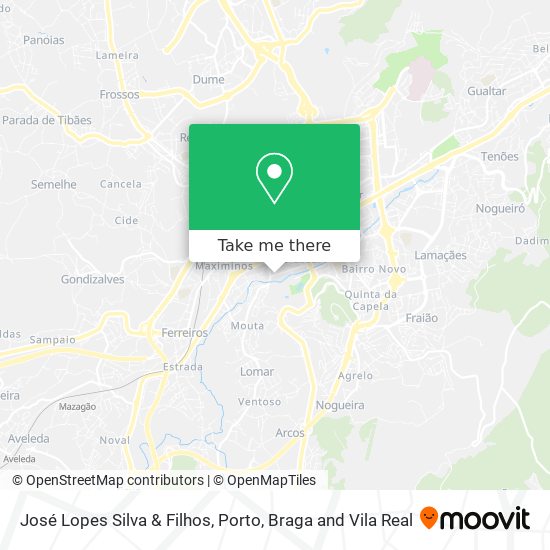 José Lopes Silva & Filhos map