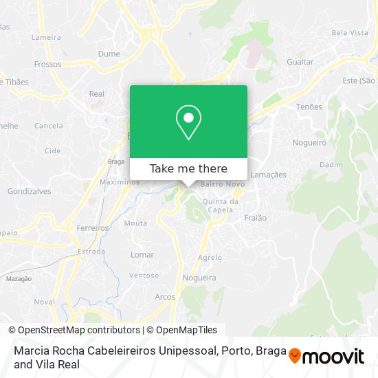 Marcia Rocha Cabeleireiros Unipessoal map