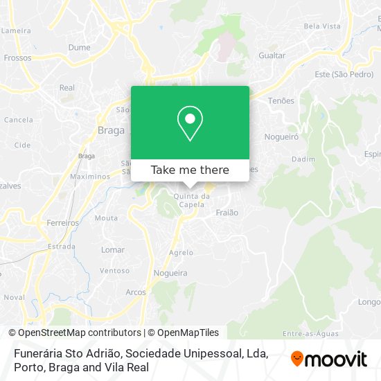 Funerária Sto Adrião, Sociedade Unipessoal, Lda map