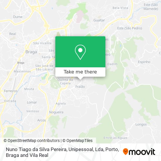 Nuno Tiago da Silva Pereira, Unipessoal, Lda map