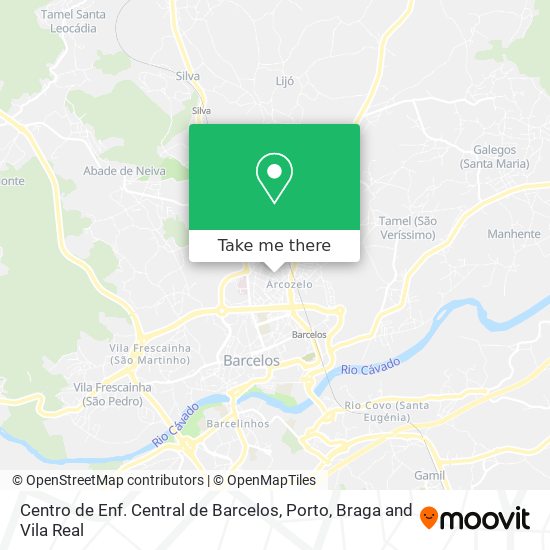 Centro de Enf. Central de Barcelos map
