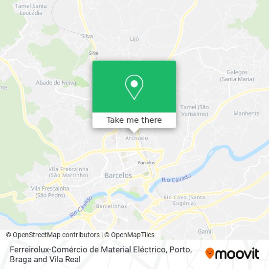 Ferreirolux-Comércio de Material Eléctrico map