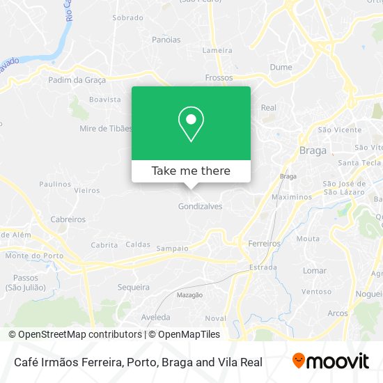 Café Irmãos Ferreira map