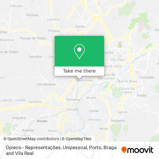 Opieco - Representações, Unipessoal map