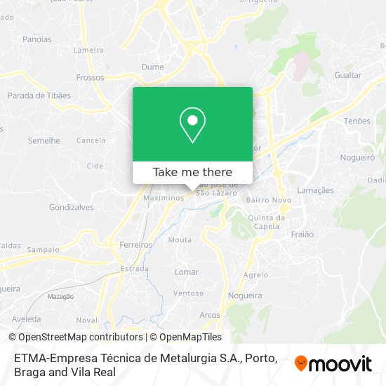 ETMA-Empresa Técnica de Metalurgia S.A. map