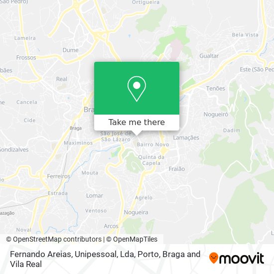 Fernando Areias, Unipessoal, Lda map