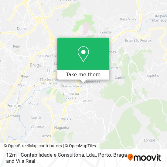 12m - Contabilidade e Consultoria, Lda. map