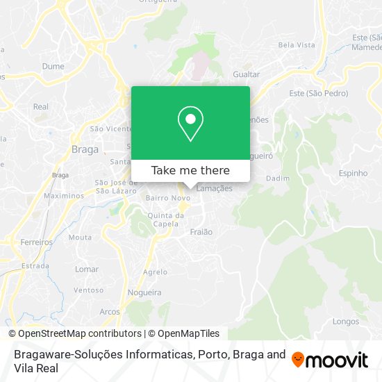 Bragaware-Soluções Informaticas mapa