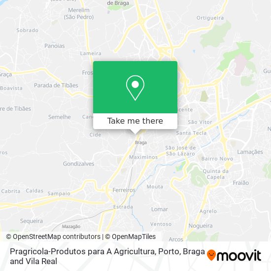 Pragricola-Produtos para A Agricultura map