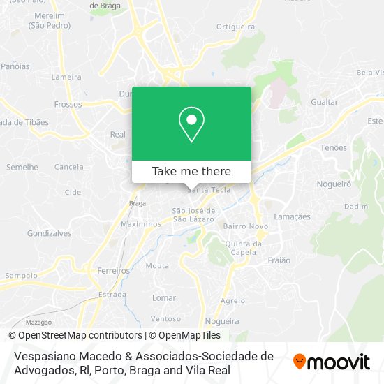 Vespasiano Macedo & Associados-Sociedade de Advogados, Rl map