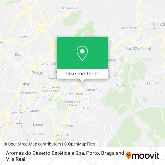 Aromas do Deserto Estética e Spa map