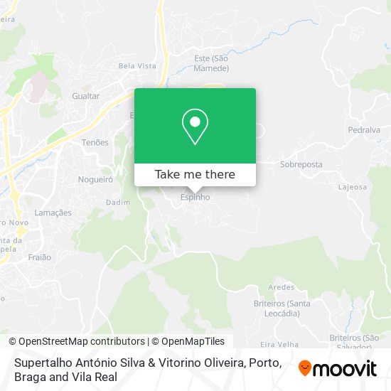 Supertalho António Silva & Vitorino Oliveira map