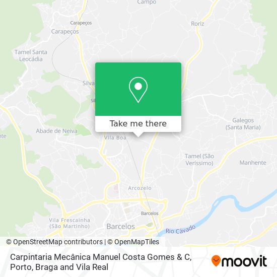 Carpintaria Mecânica Manuel Costa Gomes & C map