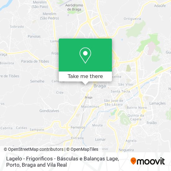 Lagelo - Frigoríficos - Básculas e Balanças Lage map