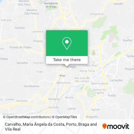 Carvalho, Maria Ângela da Costa mapa