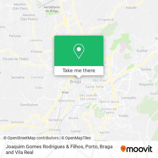 Joaquim Gomes Rodrigues & Filhos map