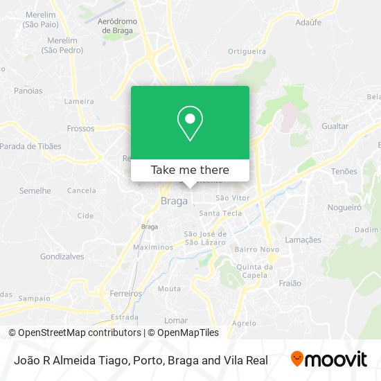 João R Almeida Tiago mapa