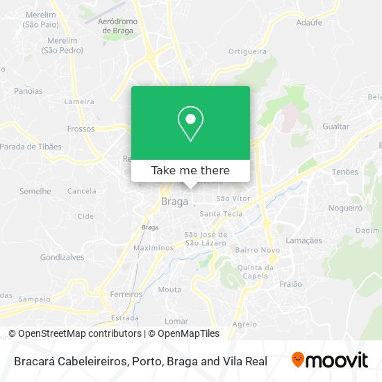 Bracará Cabeleireiros map