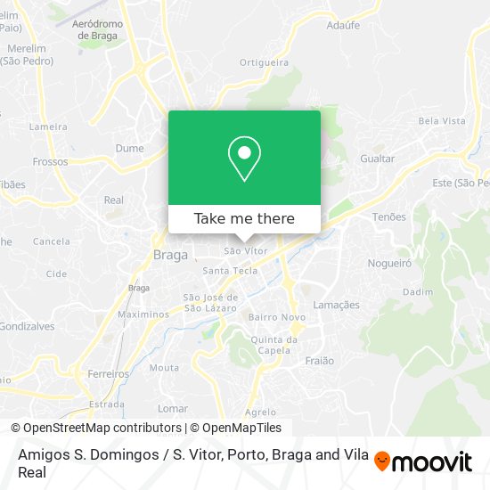 Amigos S. Domingos / S. Vitor map