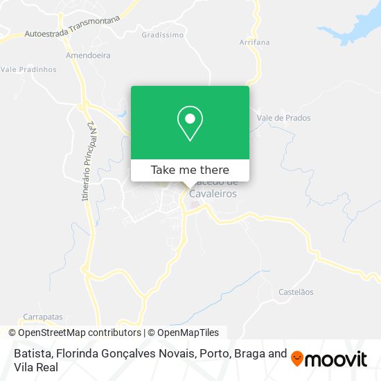 Batista, Florinda Gonçalves Novais mapa